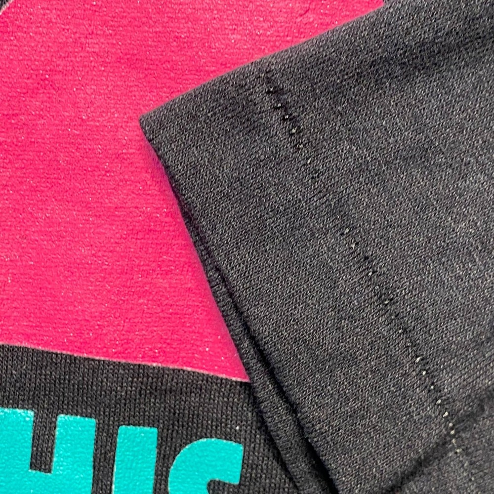 VTG 80s Champion T Shirt Mens XL Black Single Stitch This Is What Old Looks Like - Picture 7 of 11